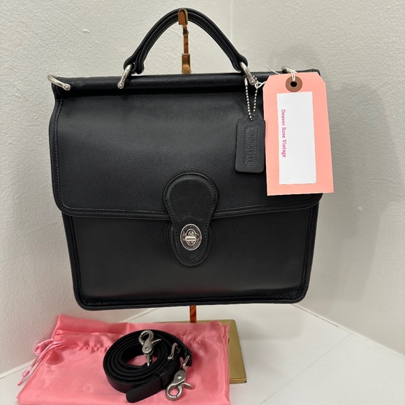 Coach Handbags - Coach Willis 9927 Black with Nickel Hardware circa 2006